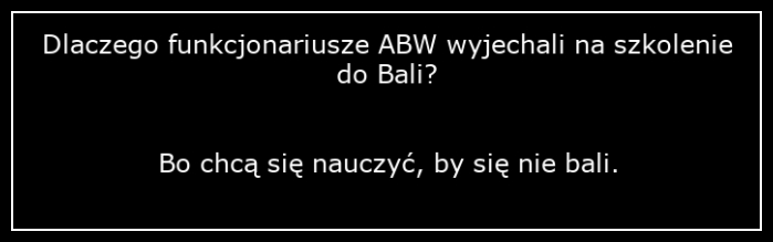 Funkcjonariusze ABW